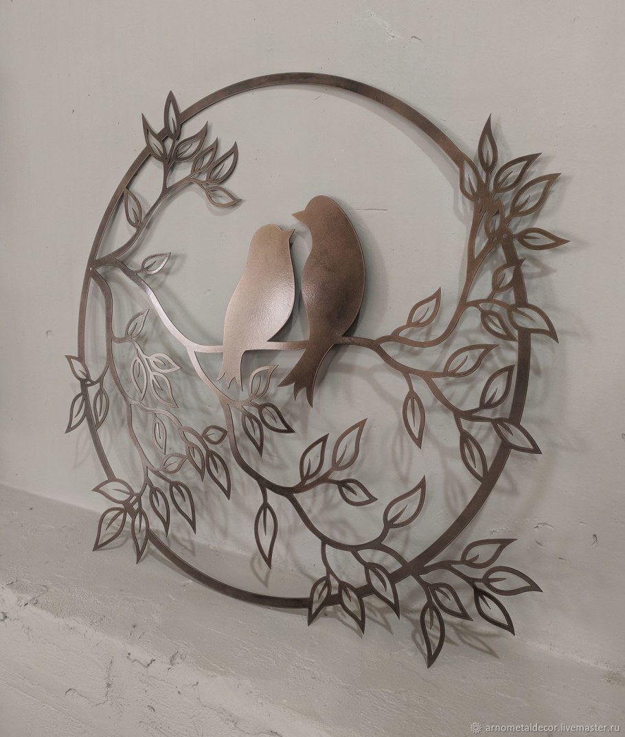 Объемный настенный декор