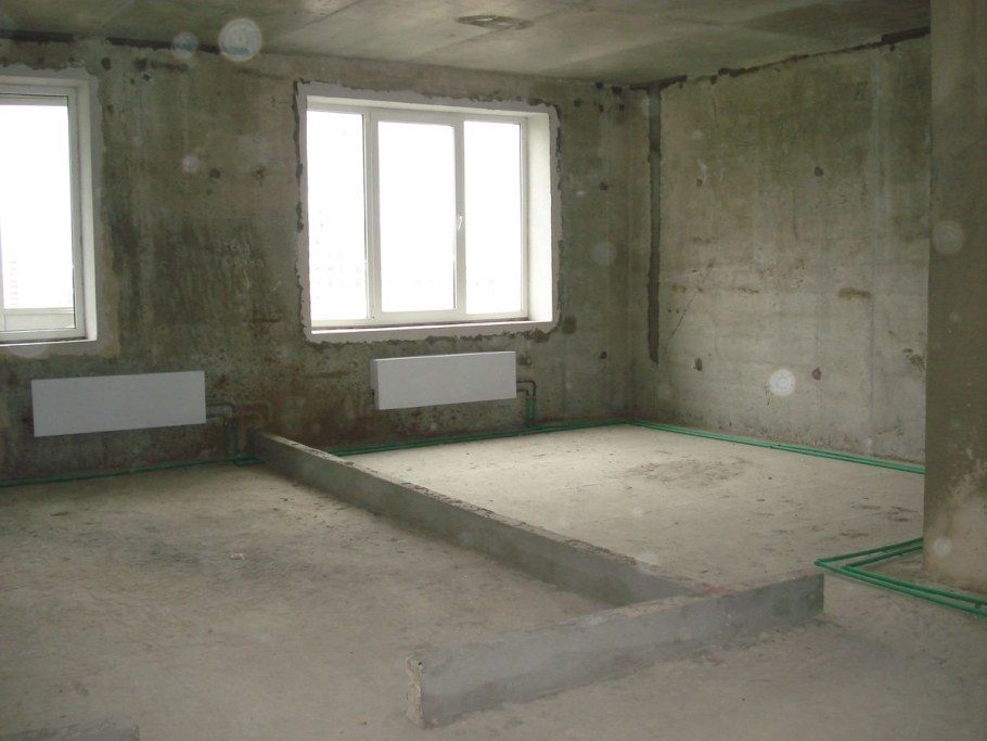 Студия 18 м2 черновая