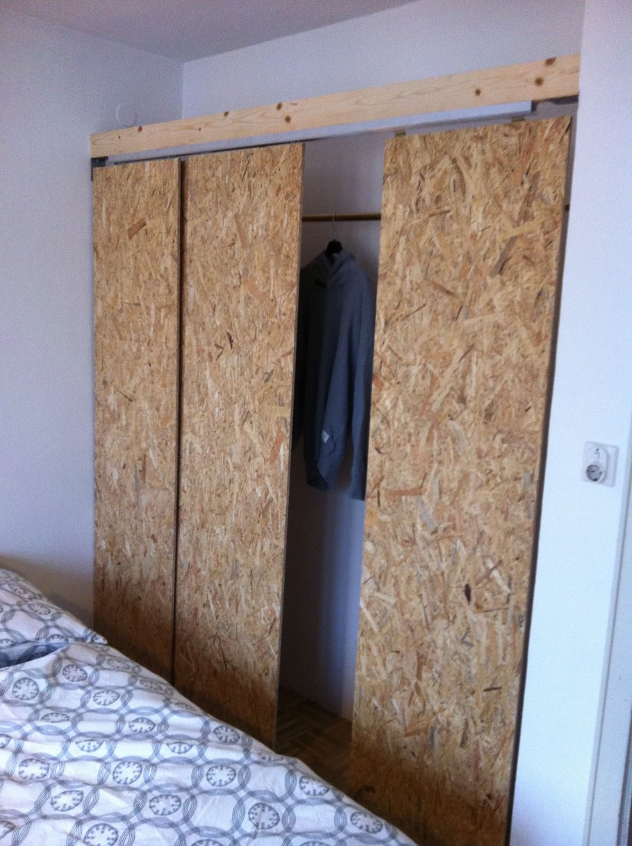 Шкаф купе из фанеры