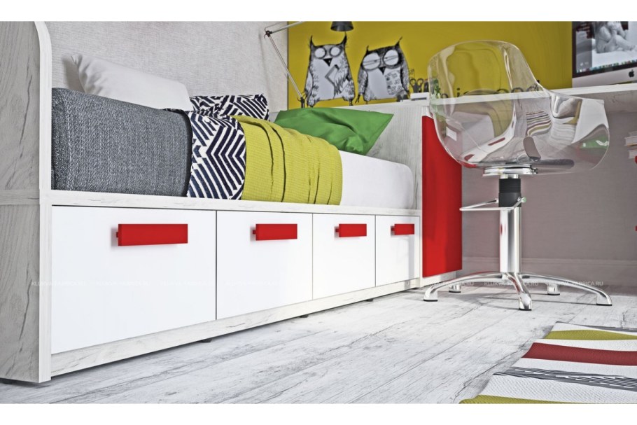 Мебель Джуниор белый дуб