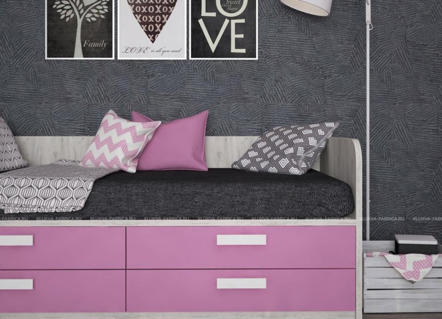 Кровать клюква Джуниор