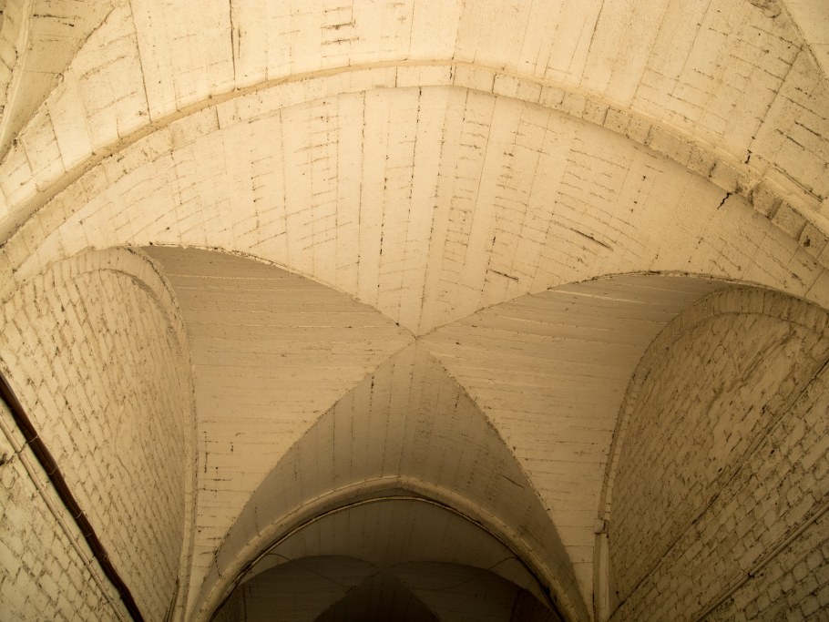 Стрельчатый свод схема