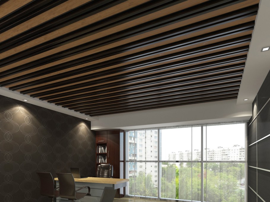 Реечная перегородка с поворотным механизмом Sofia 37