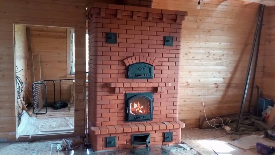 Кирпичная печь 1х1м