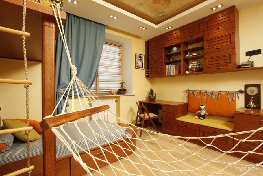 Морская тема в интерьере детской