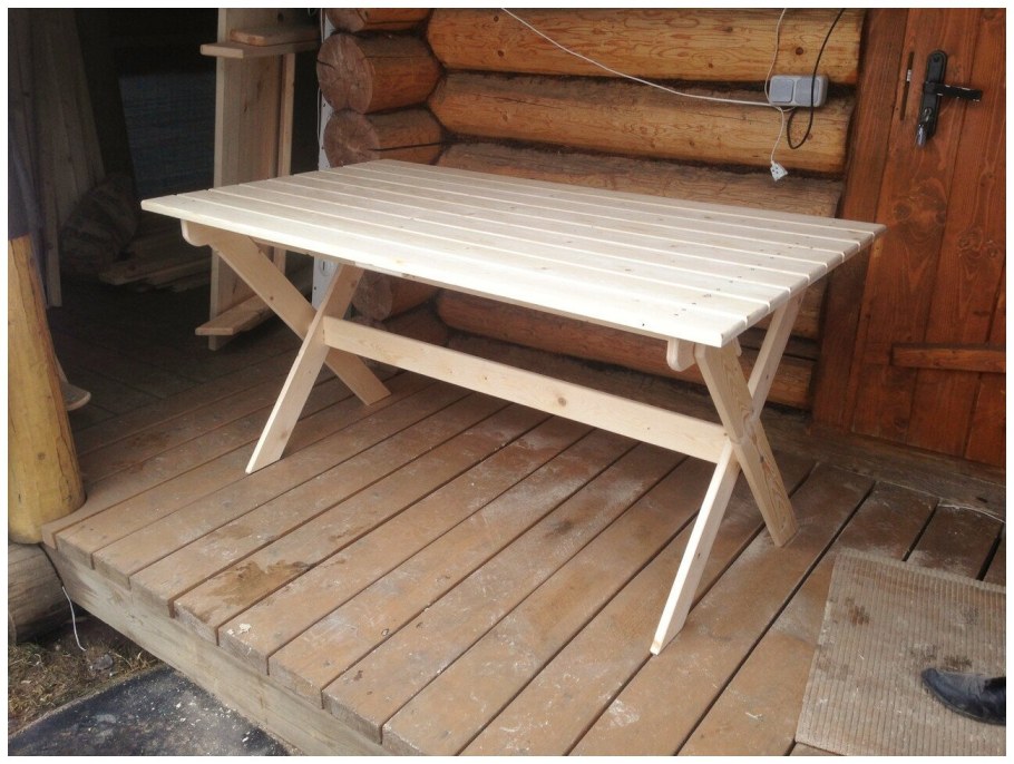 Стол уличный для дачи