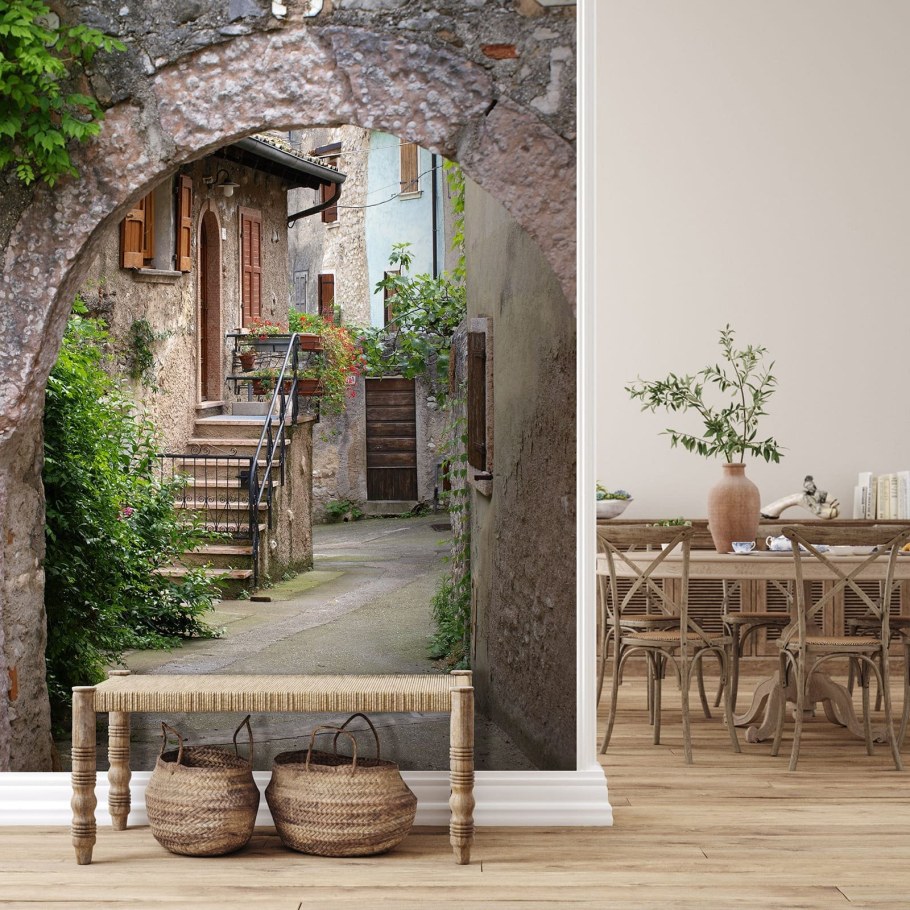 Италия дворик лестница