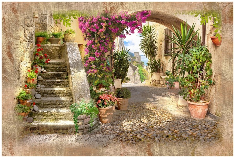 Итальянский дворик Италия