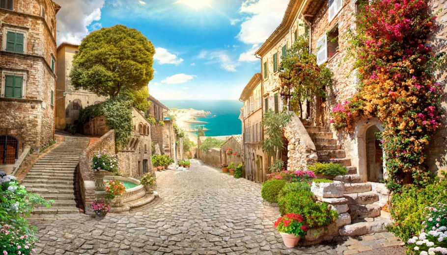 Итальянский дворик Италия