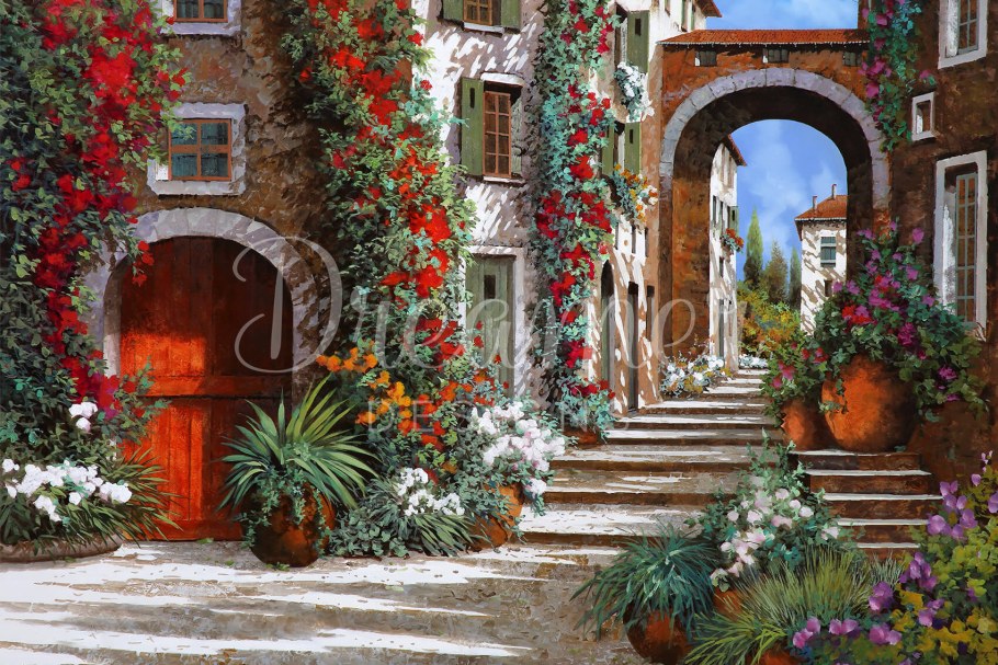 Итальянская улочка, Борелли Гвидо