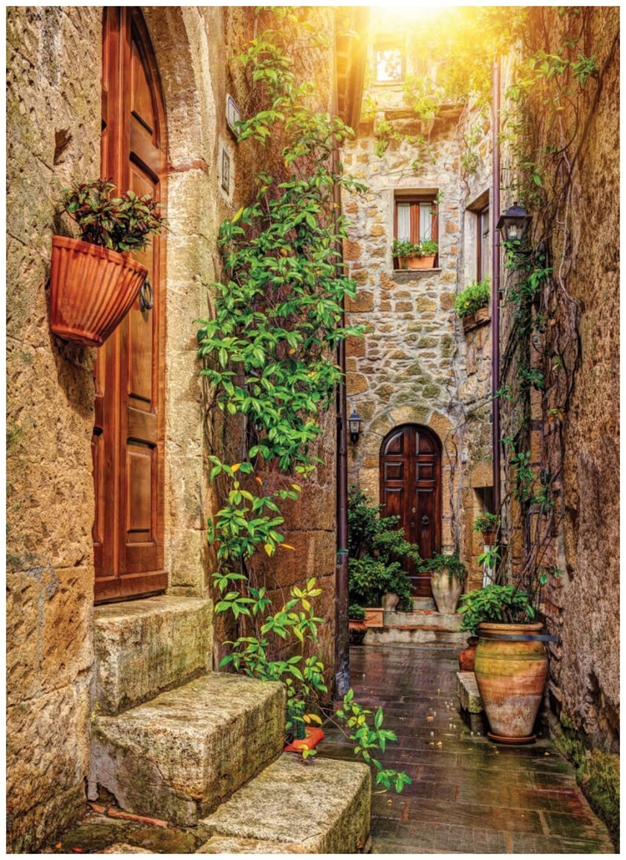 Фотообои дворик в Греции