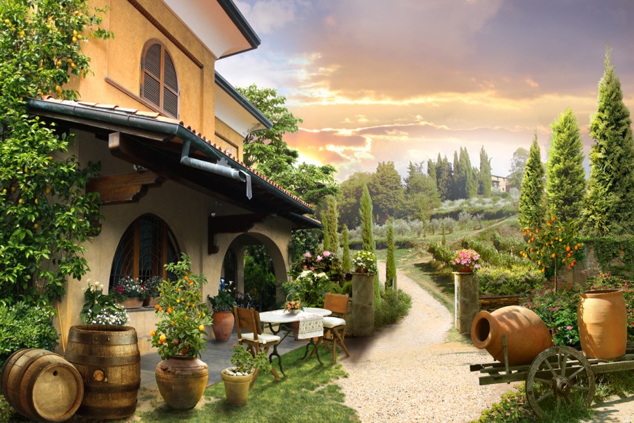 Фреска Италия Венеция