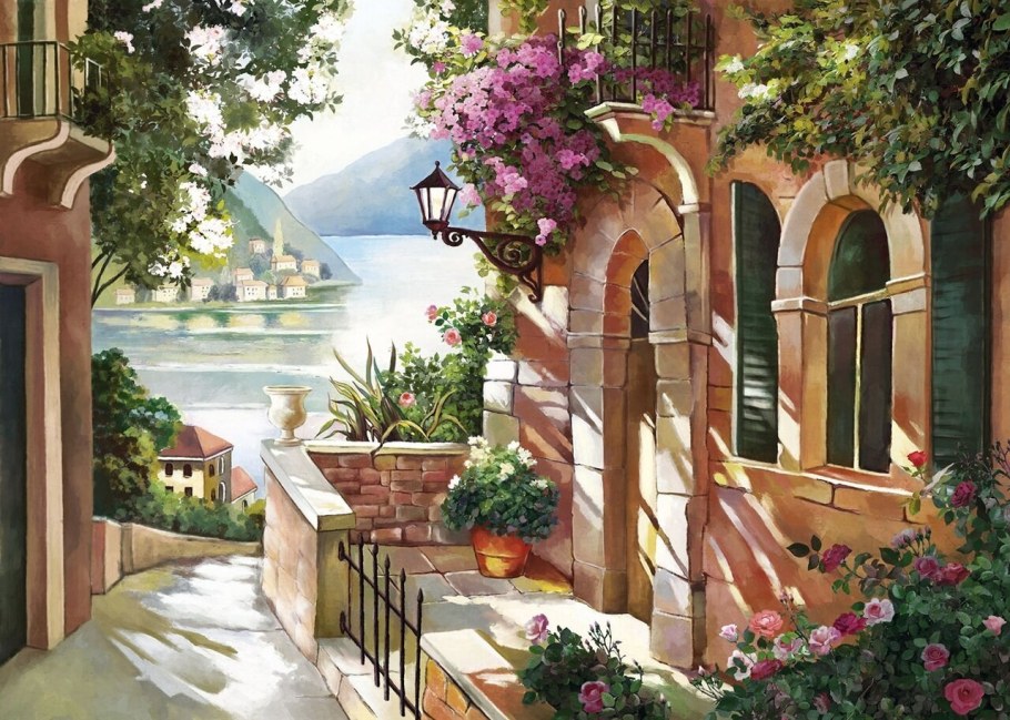 Уютный дворик Италия Тоскана