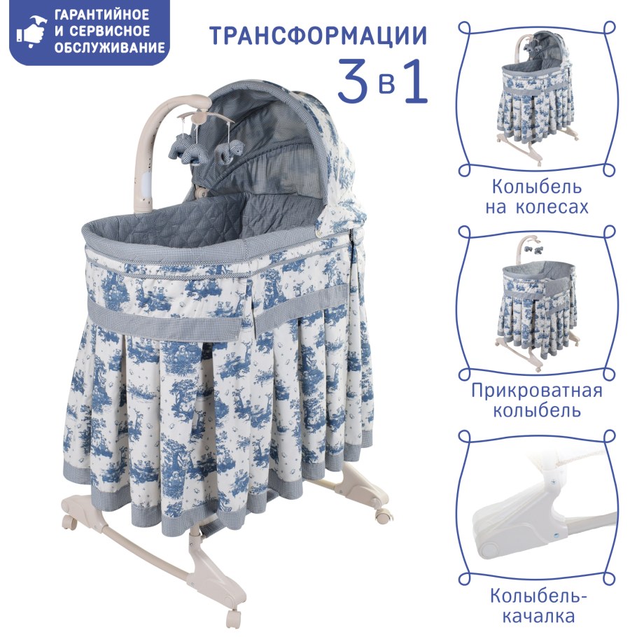 Баунсер для новорожденных к кровати