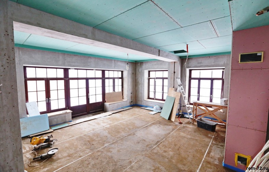 Черновая отделка квартиры