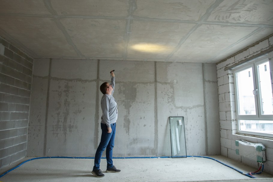 Черновая отделка в новостройке