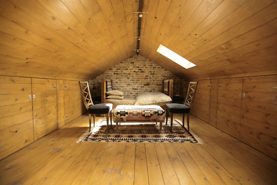 Мансардный этаж интерьер