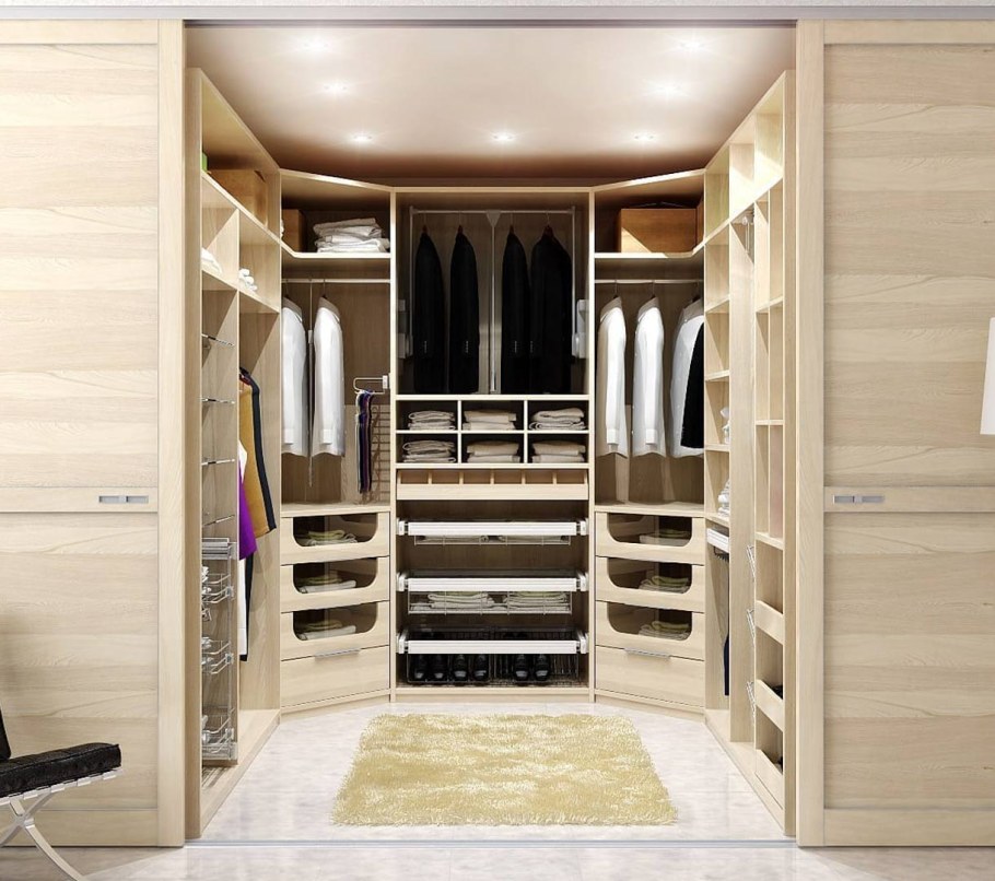 Гардеробная ЛДСП