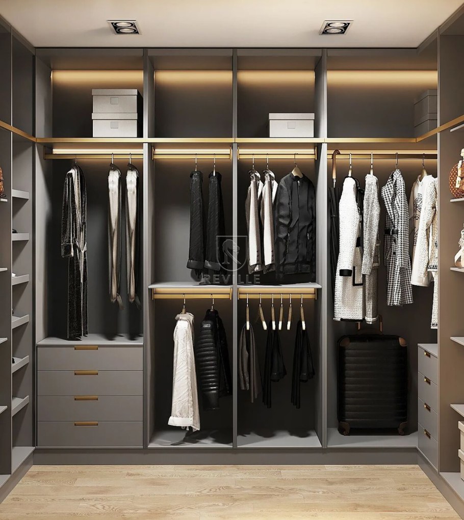 Гардеробная классика