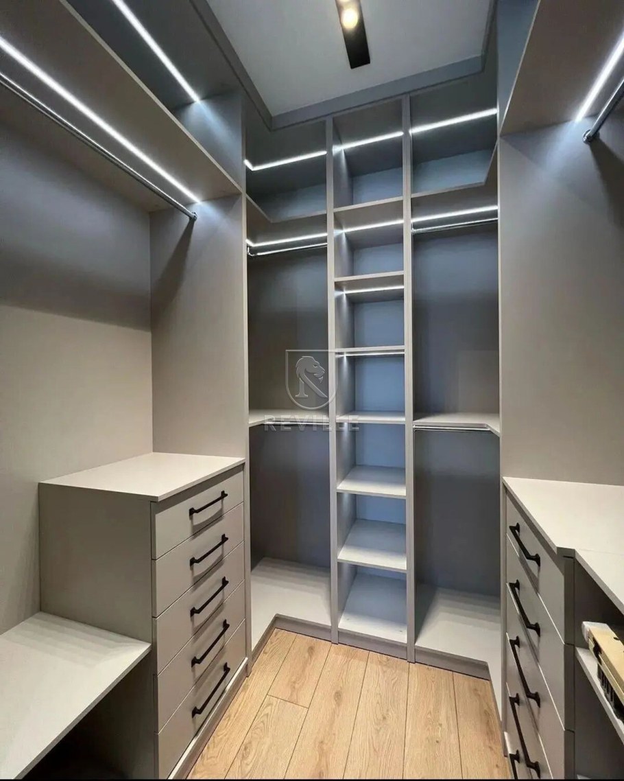 Планировка гардеробной