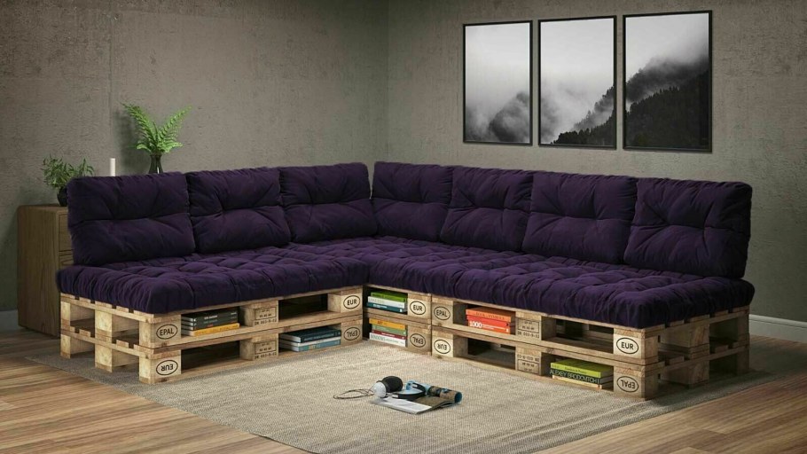 Уличная мебель из паллет