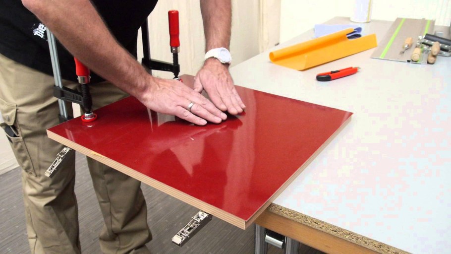 Кухня из фанеры