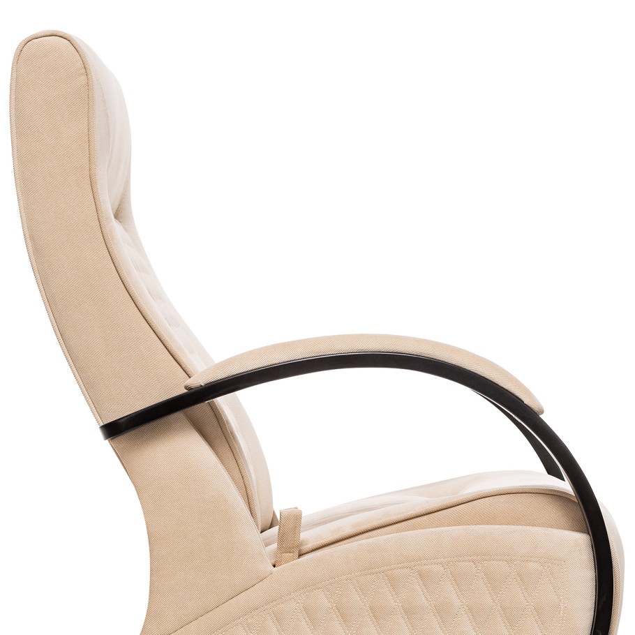 Кресло Style флок , молочный, 4