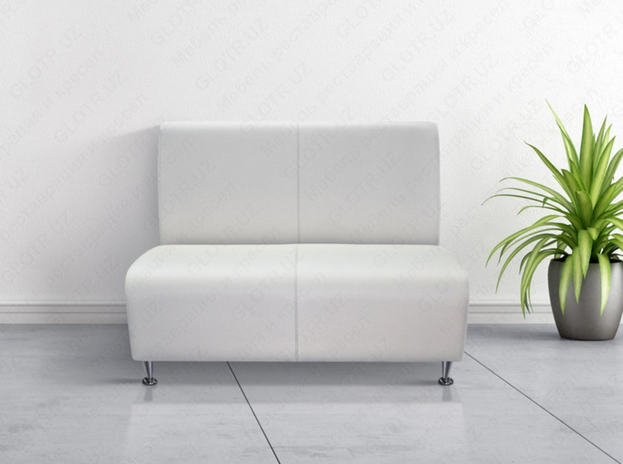 Стильный белый диван