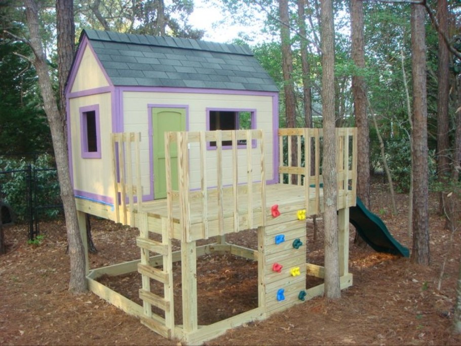 Самодельный домик для детей