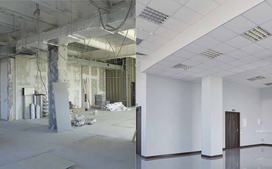 Отделка коммерческих помещений