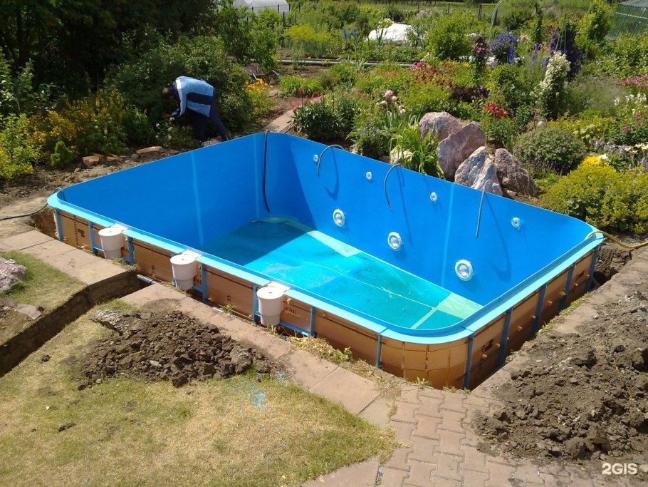 Готовые чаши для бассейна