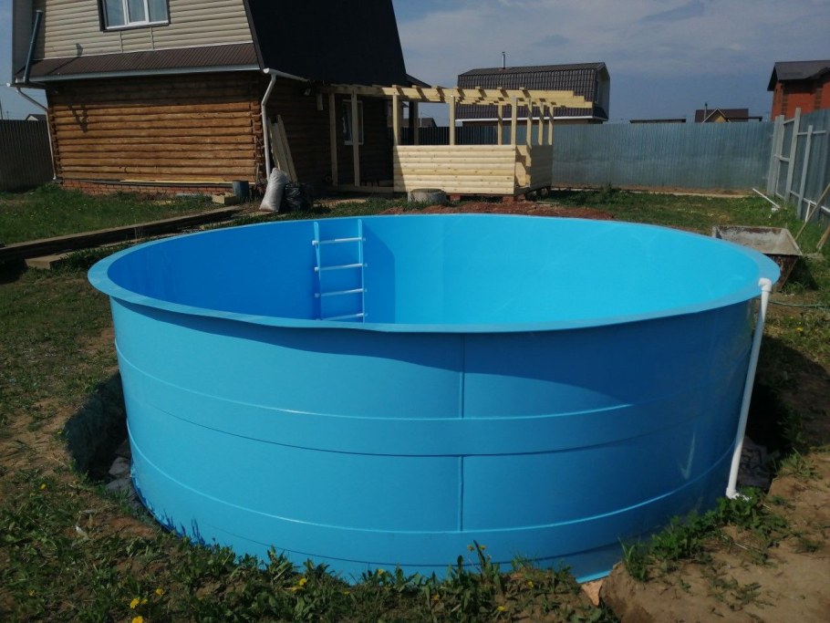 Бассейн для дачи пластиковый