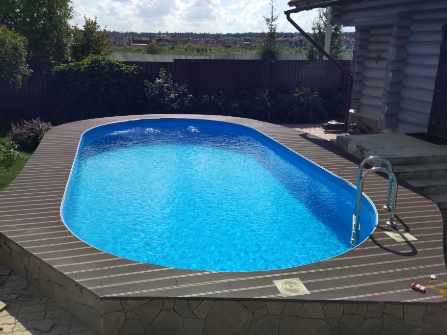 Полипропиленовый бассейн 4м * 2м