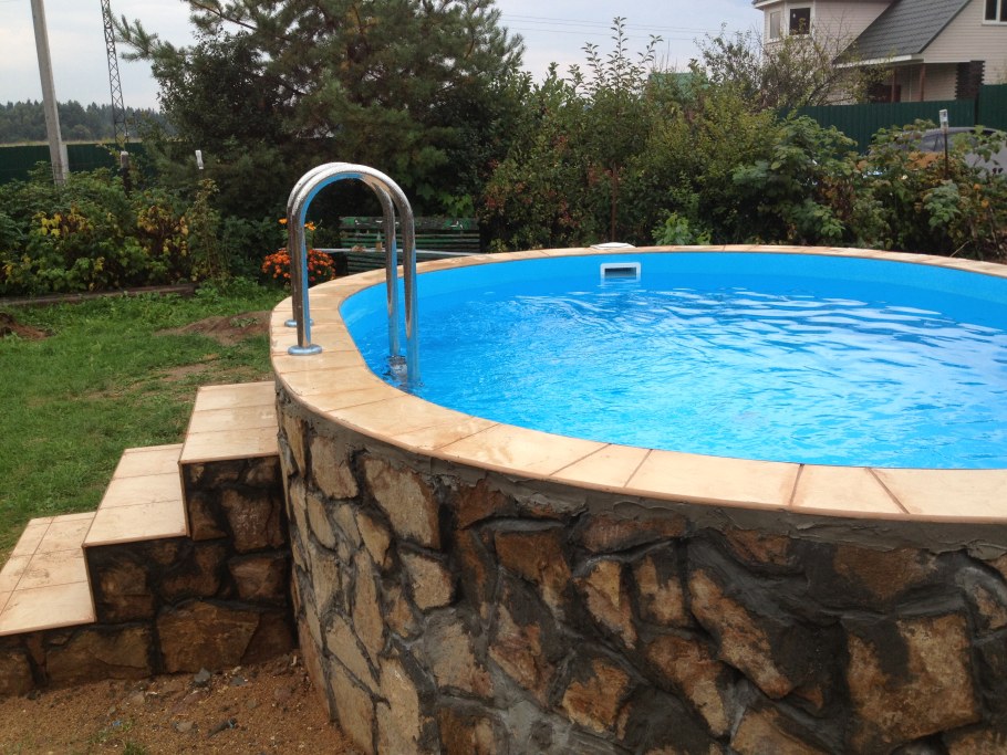 Чаша для бассейна в дом купить