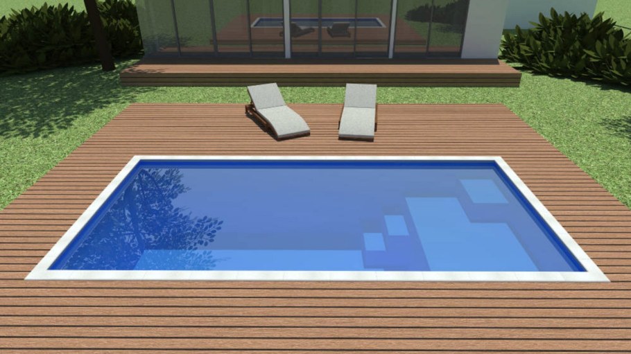 Полипропиленовые бассейны 2000х4000