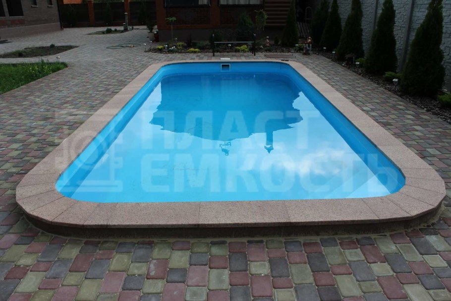 Бассейн чаша из полипропилена 5х10м