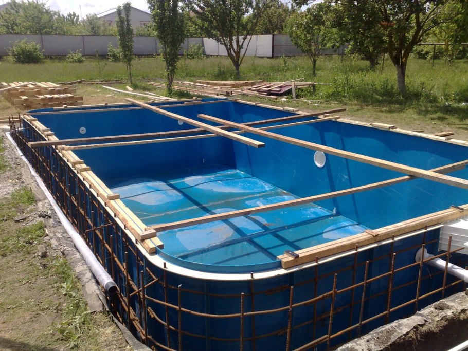 Бассейн из полипропилена