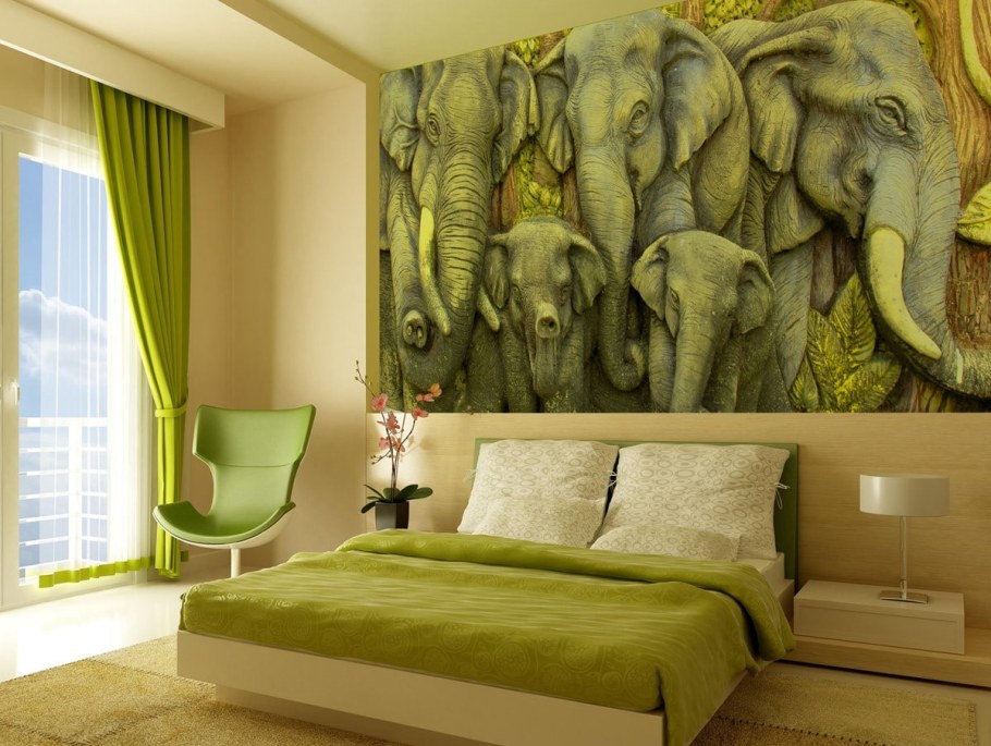 Стильные фотообои на стену