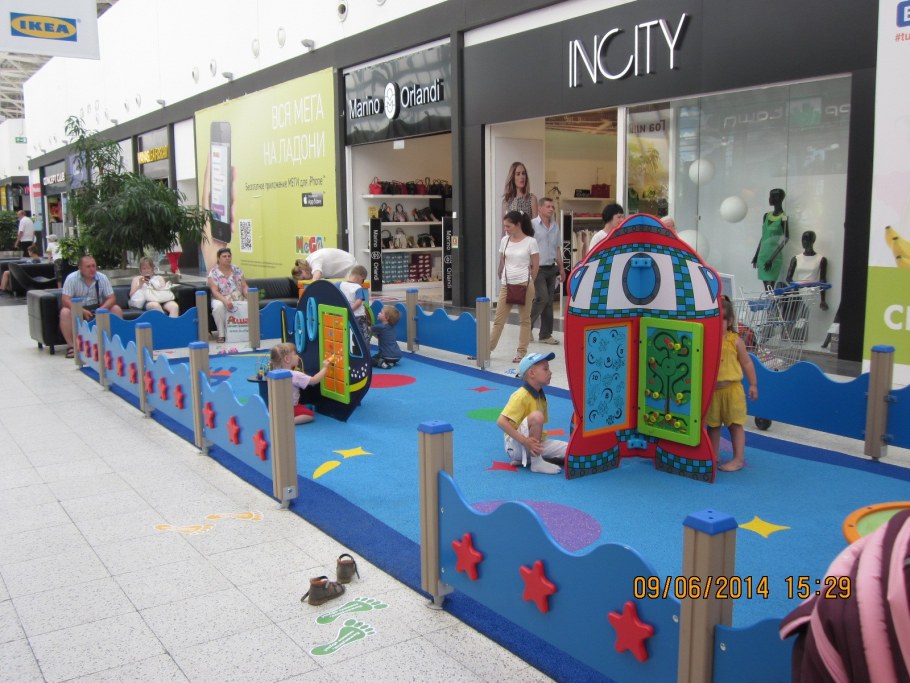 ТЦ мега Самара детская зона