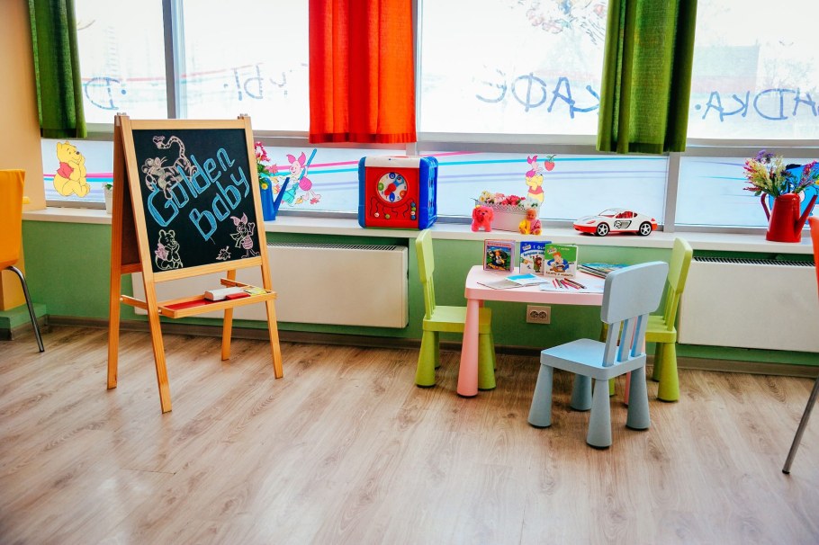 Детский уголок в офисе