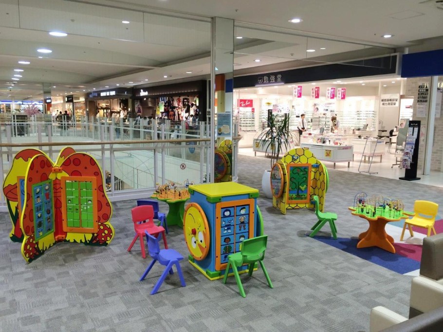 Детские площадки в торговых центрах