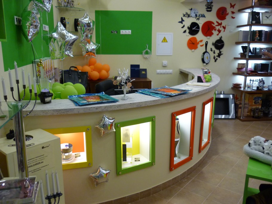 Ресепшн детского центра