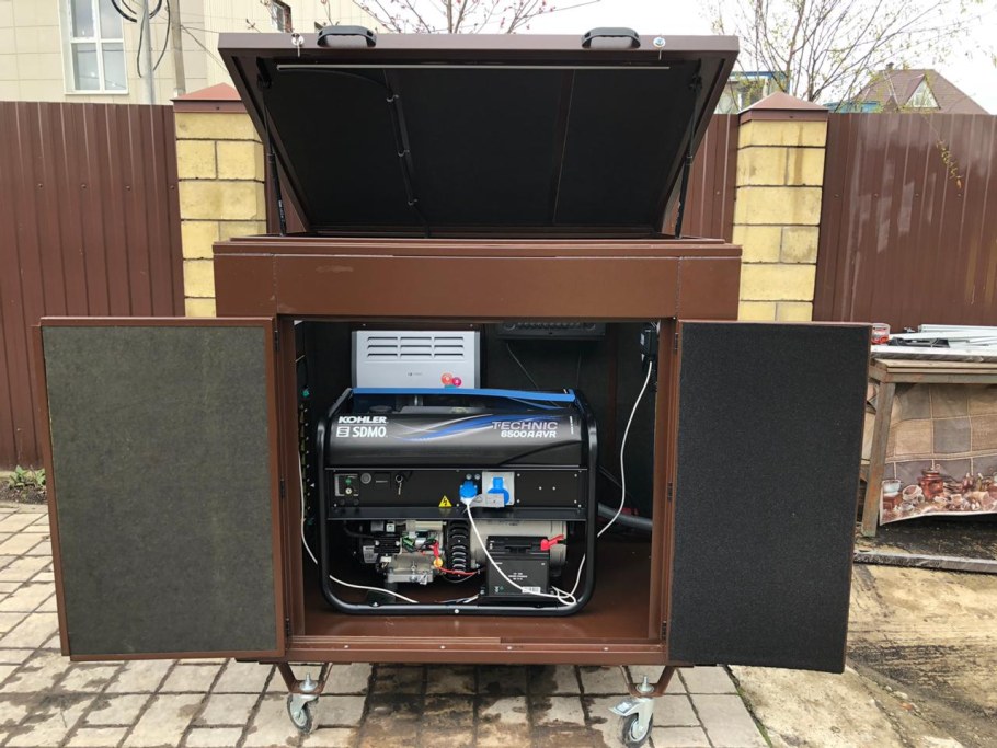 Миниконтейнер для генератора