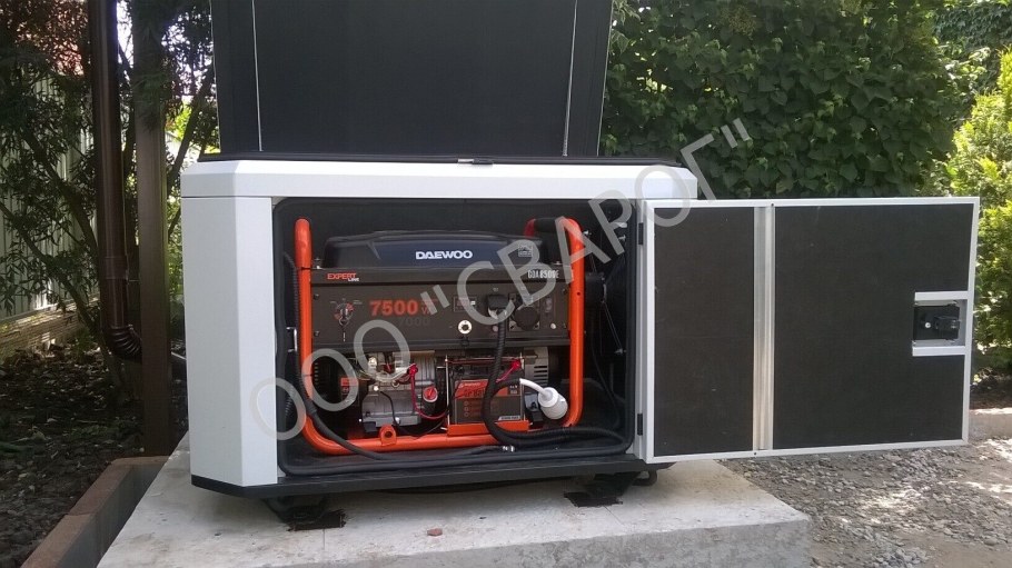 Кожух для генератора Daewoo GDA 8500 E