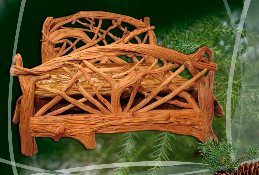 Необычные изделия из дерева для интерьера