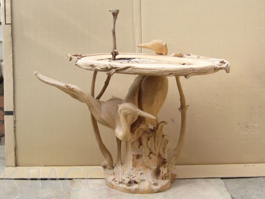 Кровать из веток