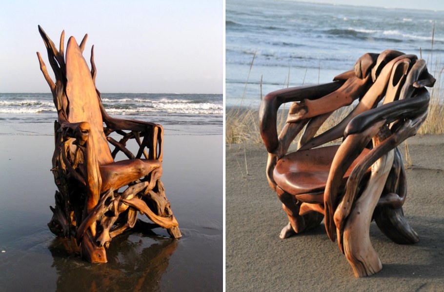 Скульптуры из коряг Джеффро Уитто