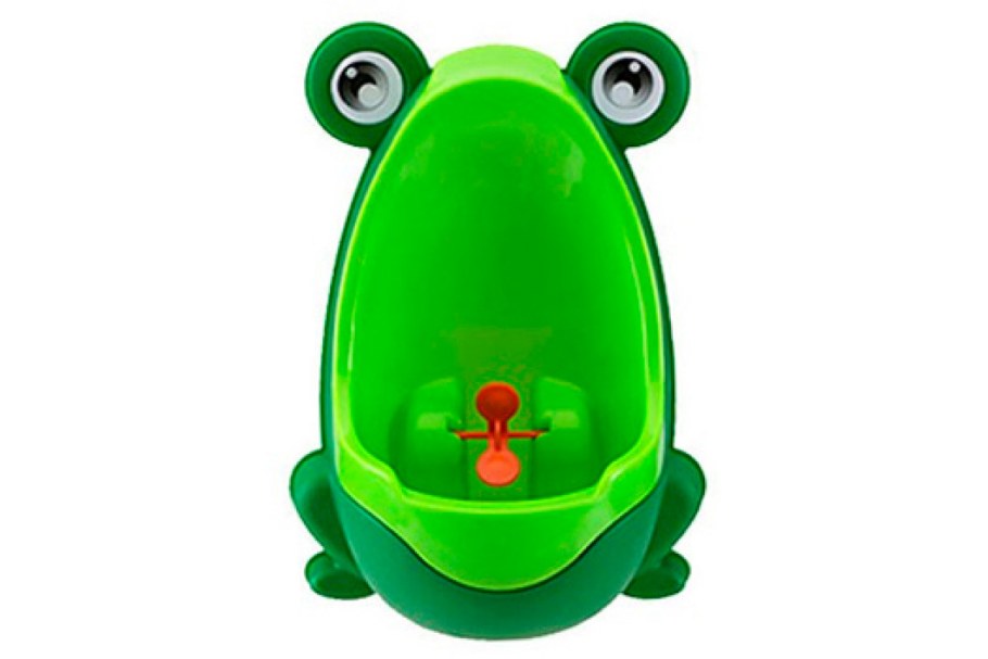 Писсуар для мальчиков с прицелом лягушка