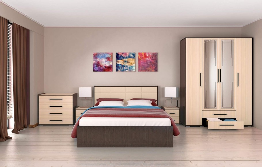 Комод мастер Финк дуб молочный