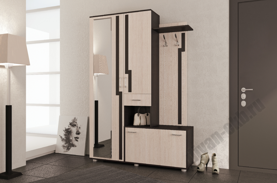 Феникс-комод км-1 дуб молочный